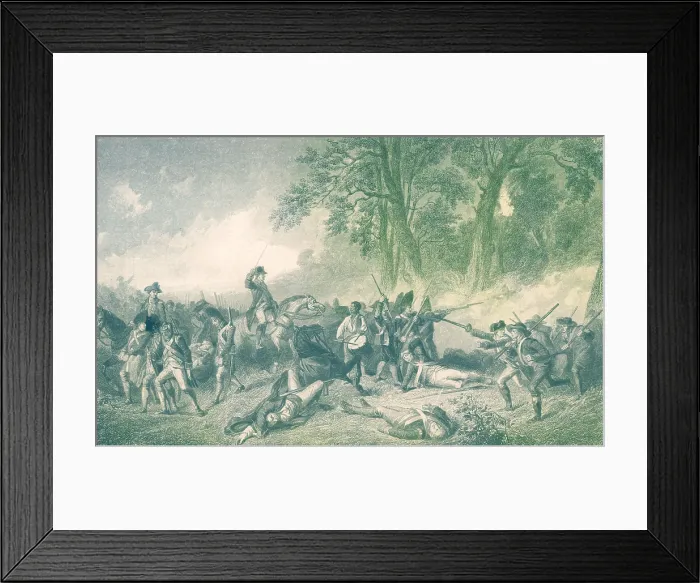 Framed Print : Braddock's Defeat, 1755 Framed Print : Braddock's Defeat, 1755