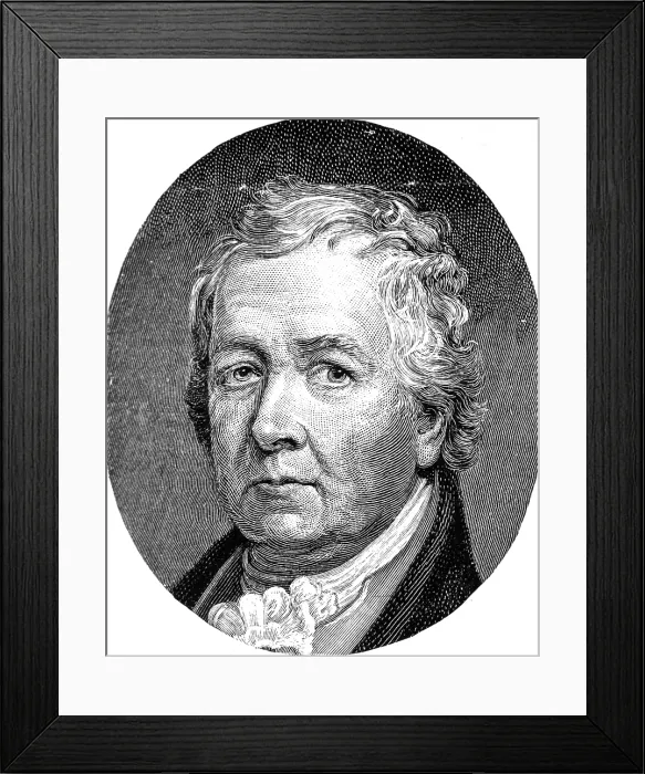 Framed Print : Samuel Latham Mitchill, American Physician Framed Print : Samuel Latham Mitchill, American Physician