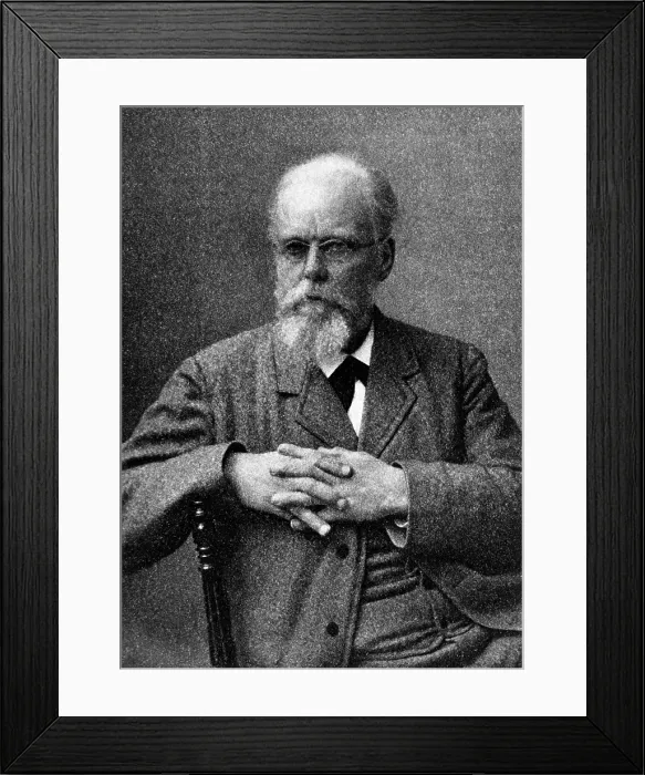 Framed Print : August Weismann, German Evolutionary Biologist Framed Print : August Weismann, German Evolutionary Biologist