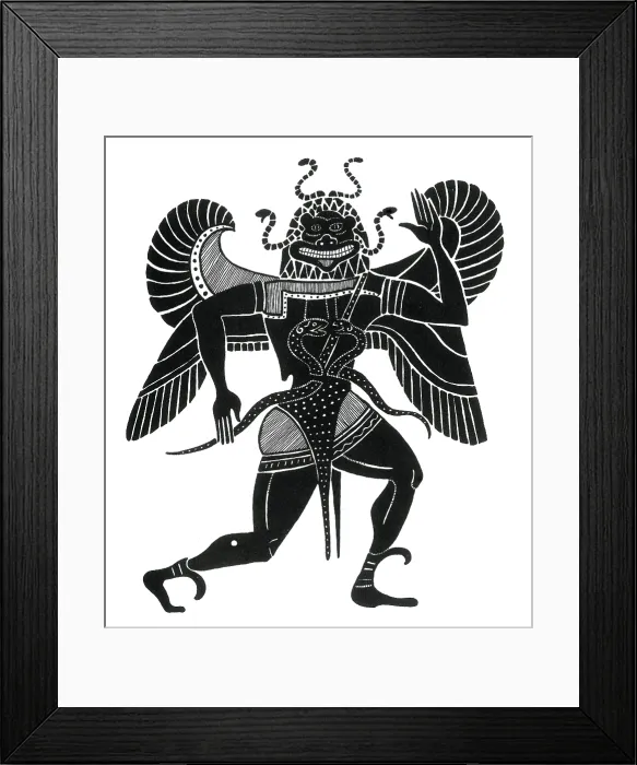 Framed Print : Medusa, Legendary Creature Framed Print : Medusa, Legendary Creature
