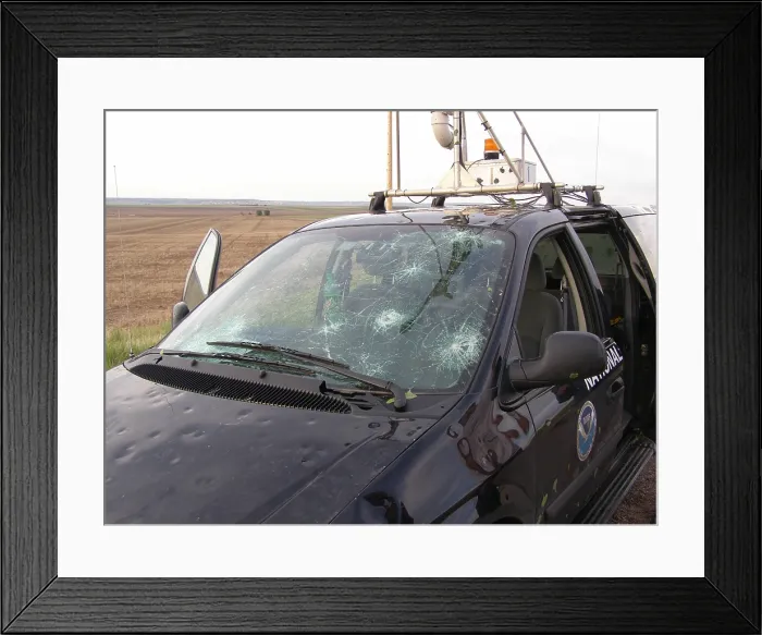 Framed Print : Tornado Damage Framed Print : Tornado Damage