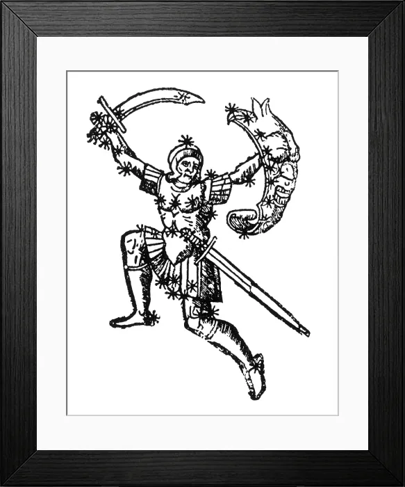 Framed Print : Orion Constellation, 15th Century Framed Print : Orion Constellation, 15th Century