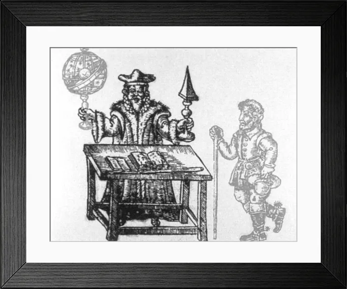 Framed Print : Astrologer, 1490 Framed Print : Astrologer, 1490