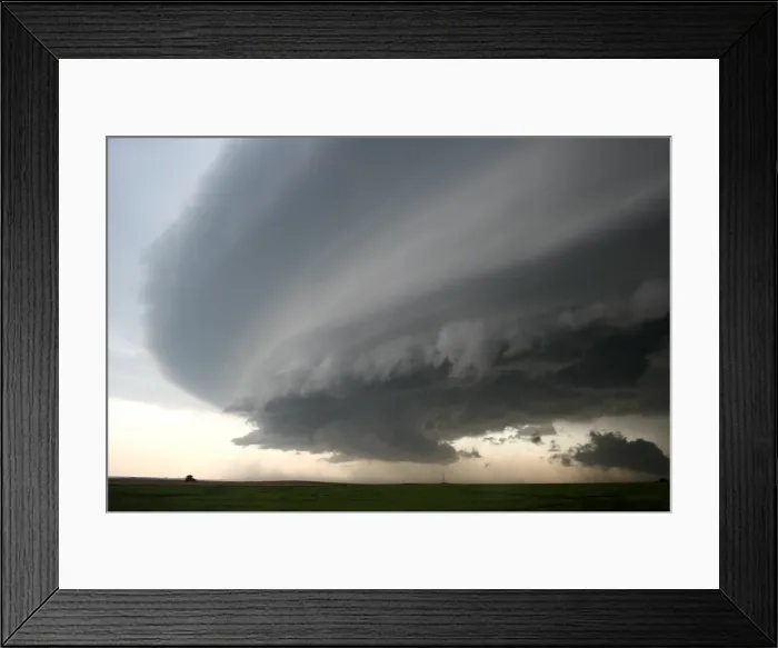 Framed Print : Supercell Thunderstorm Framed Print : Supercell Thunderstorm