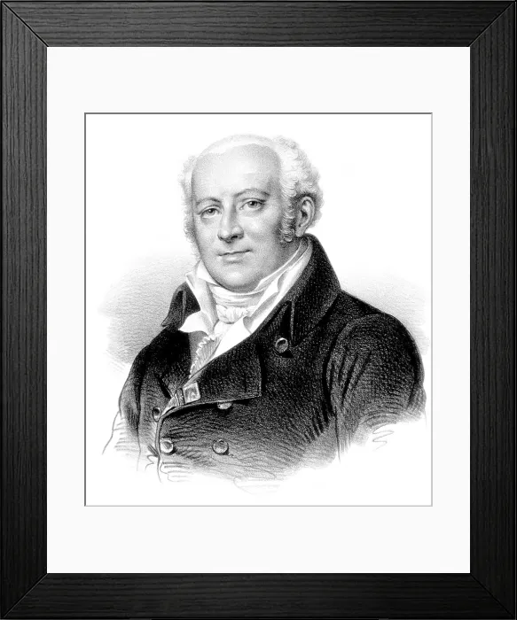 Framed Print : Jean-Nicolas Corvisart, French Cardiologist and Translator Framed Print : Jean-Nicolas Corvisart, French Cardiologist and Translator