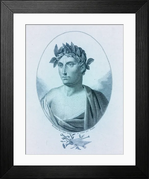 Framed Print : Horace, Roman Poet Framed Print : Horace, Roman Poet