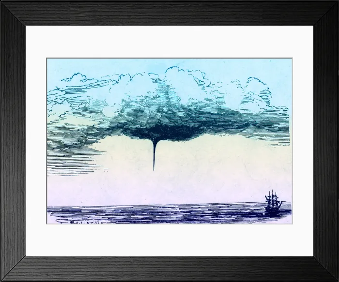 Framed Print : Waterspout Framed Print : Waterspout