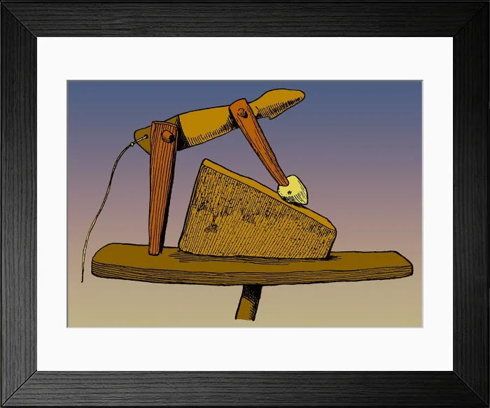 Framed Print : Ancient Egyptian Grinding Corn Toy, 1200 BC Framed Print : Ancient Egyptian Grinding Corn Toy, 1200 BC