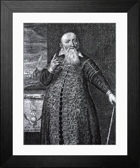 Framed Print : Theodore de Mayerne, Swiss Physician Framed Print : Theodore de Mayerne, Swiss Physician