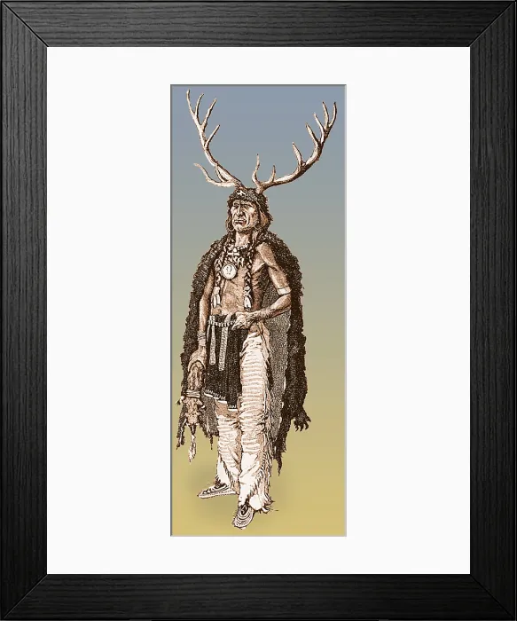 Framed Print : Medicine Elk Framed Print : Medicine Elk