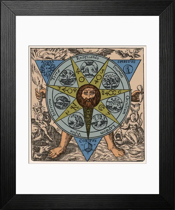 Framed Print : Concerning the Philosophical Stone, 1678 Framed Print : Concerning the Philosophical Stone, 1678