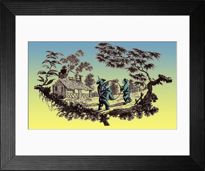 Framed Print : Hoop Rolling Framed Print : Hoop Rolling