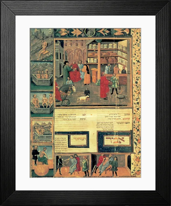 Framed Print : Avicenna, Canon of Medicine, 1440 Framed Print : Avicenna, Canon of Medicine, 1440