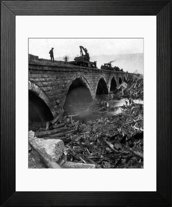 Framed Print : Johnstown Flood, 1889 Framed Print : Johnstown Flood, 1889