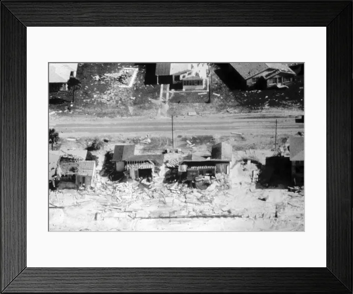 Framed Print : Hurricane Eloise Sequence, 2 of 2, 1975 Framed Print : Hurricane Eloise Sequence, 2 of 2, 1975