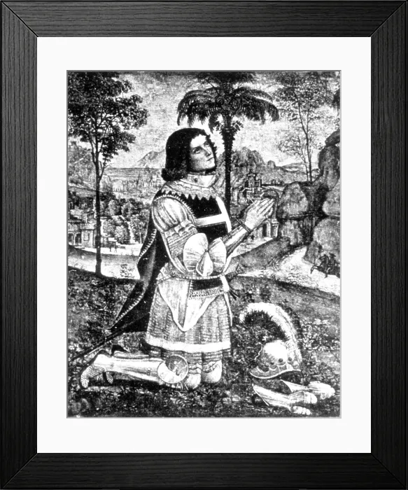 Framed Print : Aringhieri, Knight of Malta Framed Print : Aringhieri, Knight of Malta
