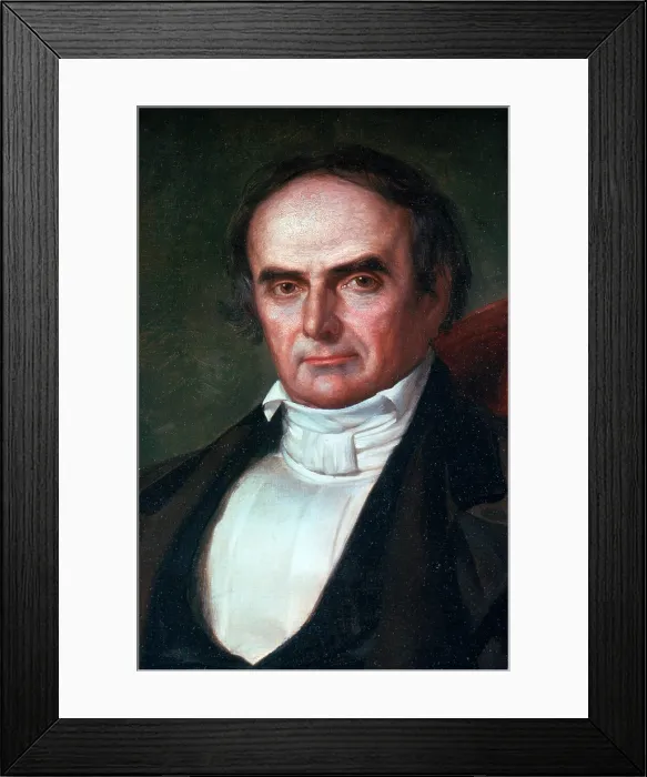 Framed Print : Daniel Webster, American Secretary of State Framed Print : Daniel Webster, American Secretary of State