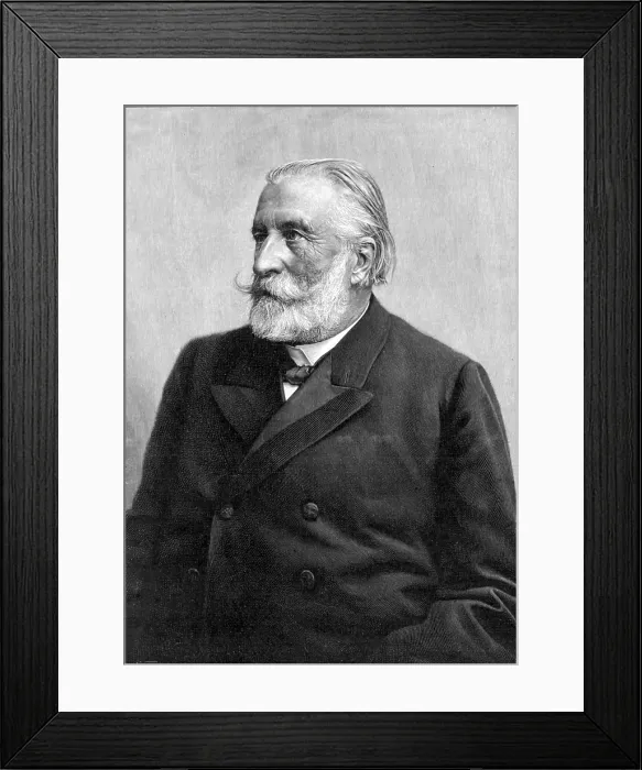 Framed Print : Ernst von Bergmann, German Surgeon Framed Print : Ernst von Bergmann, German Surgeon