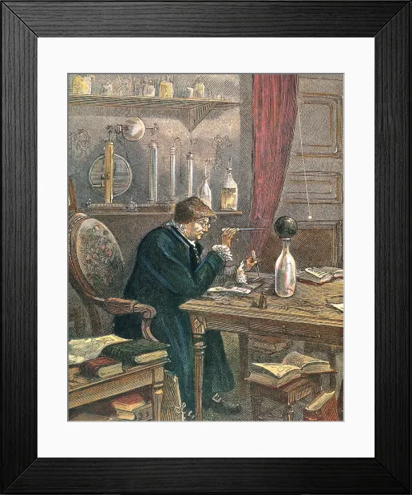 Framed Print : Benjamin Franklin, American Polymath Framed Print : Benjamin Franklin, American Polymath
