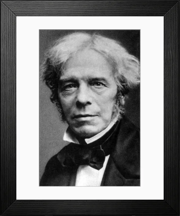 Framed Print : Michael Faraday, English Physicist and Chemist Framed Print : Michael Faraday, English Physicist and Chemist