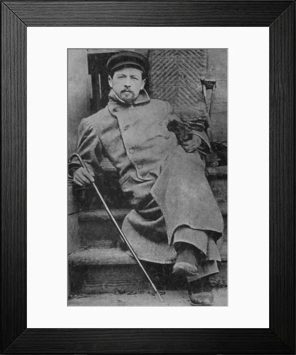 Framed Print : Anton Chekhov, Russian Physician and Author Framed Print : Anton Chekhov, Russian Physician and Author