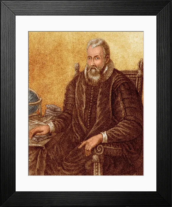 Framed Print : John Napier, Scottish Mathematician Framed Print : John Napier, Scottish Mathematician