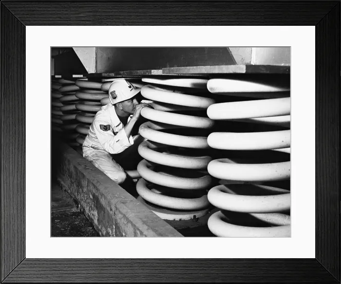 Framed Print : Defensive Springs in NORAD's Headquarters Framed Print : Defensive Springs in NORAD's Headquarters