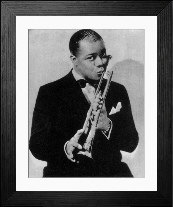Framed Print : Louis Armstrong Framed Print : Louis Armstrong