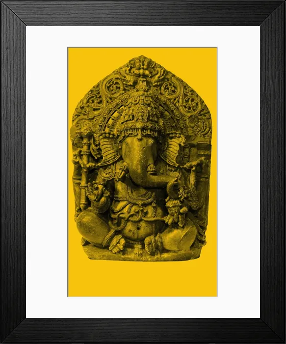 Framed Print : Ganesha, Hindu God Framed Print : Ganesha, Hindu God