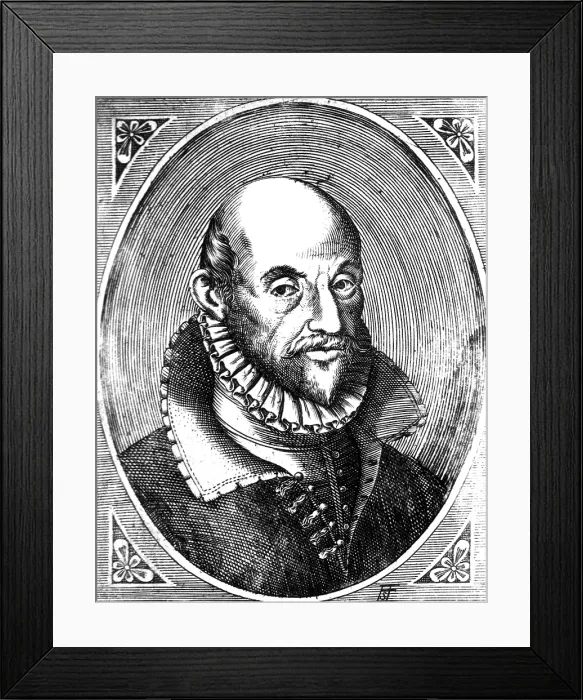Framed Print : Giambattista della Porta, Italian Polymath Framed Print : Giambattista della Porta, Italian Polymath
