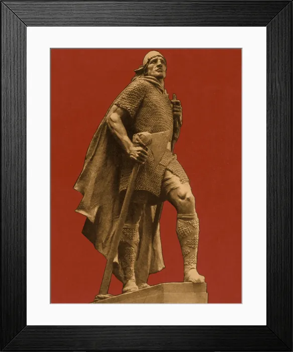 Framed Print : Leif Erikson, Norse Explorer
