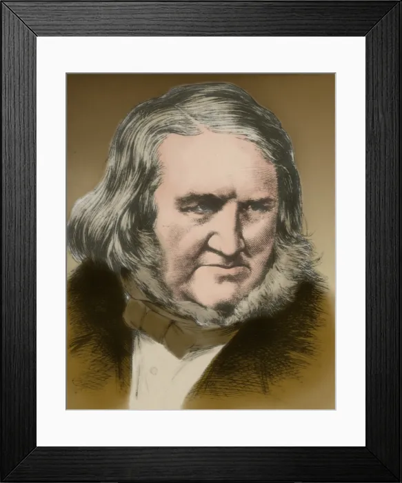 Framed Print : James Young Simpson, Scottish Physician Framed Print : James Young Simpson, Scottish Physician