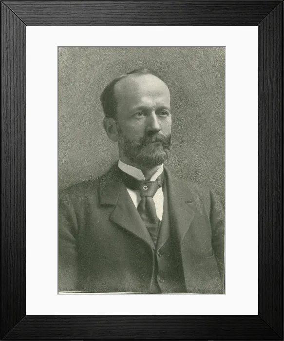Framed Print : Charles Walcott, American Paleontologist Framed Print : Charles Walcott, American Paleontologist