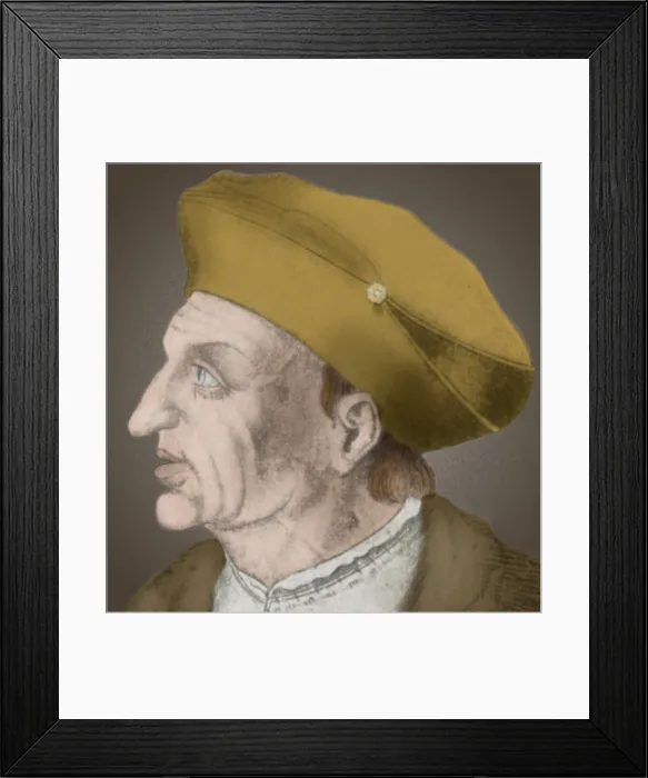 Framed Print : Thomas Linacre, English Scholar and Physician Framed Print : Thomas Linacre, English Scholar and Physician