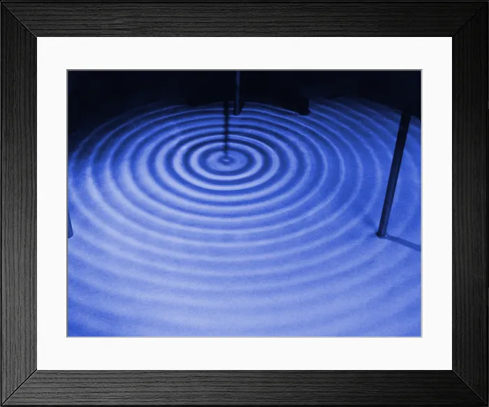 Framed Print : Circular Ripples Framed Print : Circular Ripples