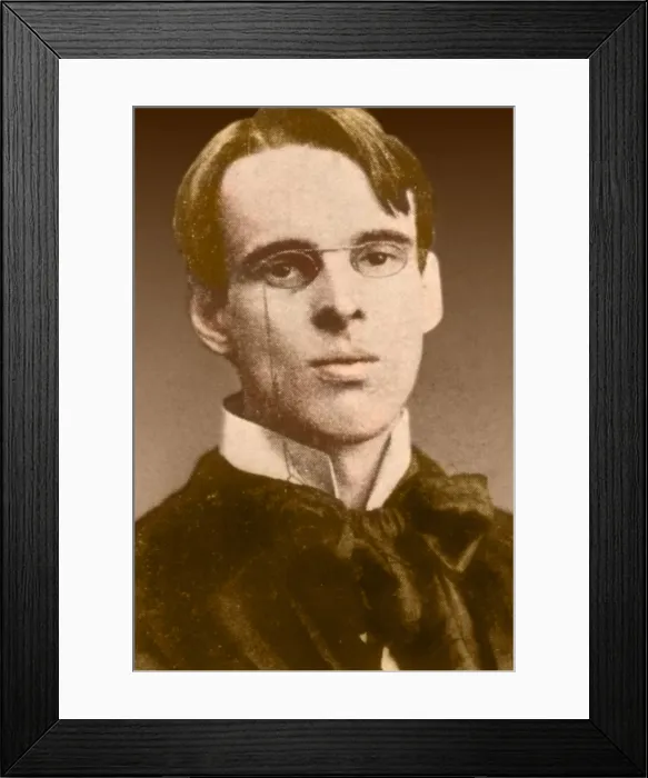 Framed Print : William Butler Yeats, Irish Poet Framed Print : William Butler Yeats, Irish Poet