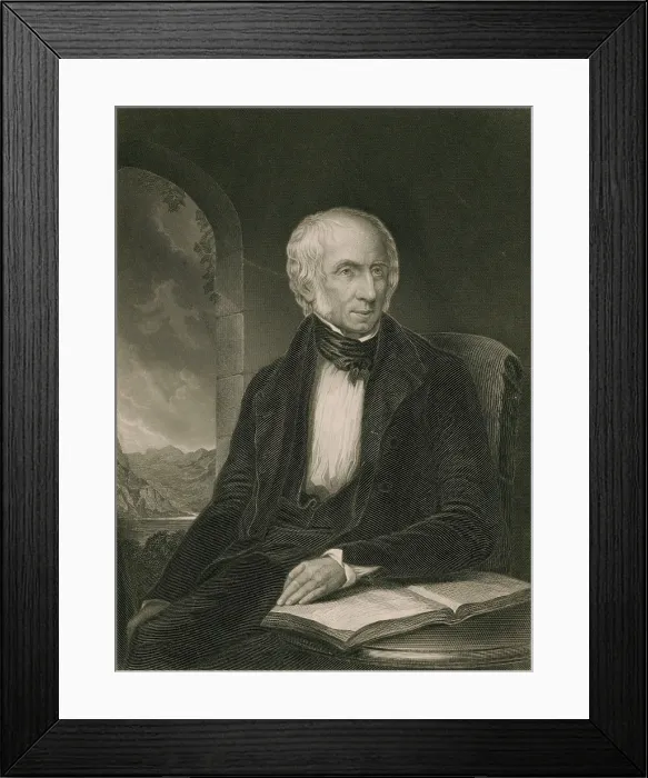 Framed Print : William Wordsworth, English Romantic Poet Framed Print : William Wordsworth, English Romantic Poet