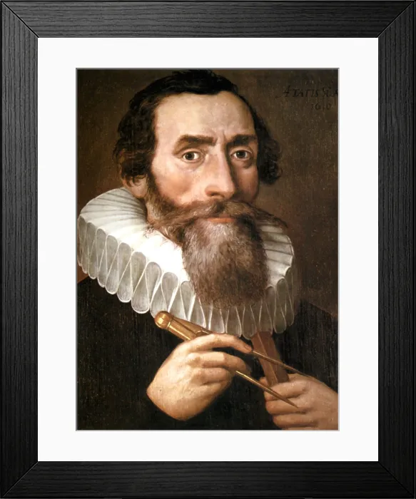 Framed Print : Johannes Kepler, German Mathematician and Astronomer