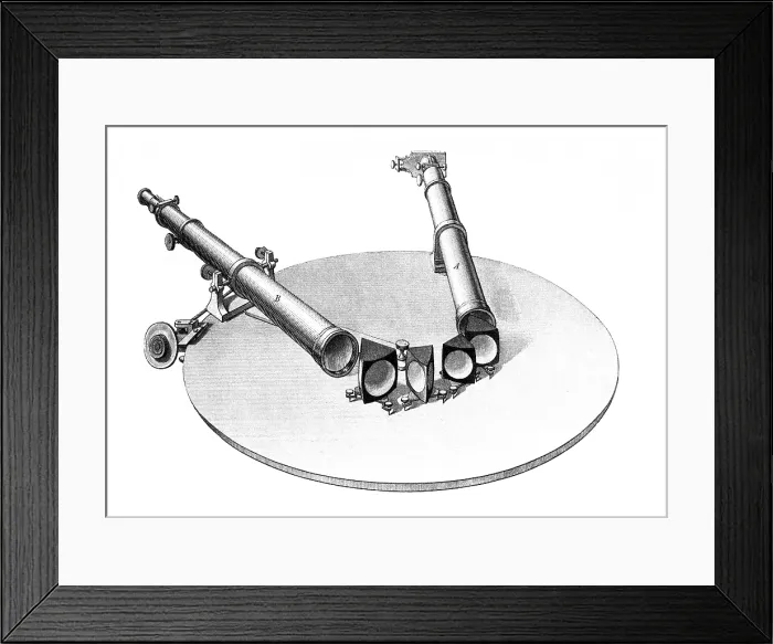 Framed Print : Spectroscope, 1861 Framed Print : Spectroscope, 1861