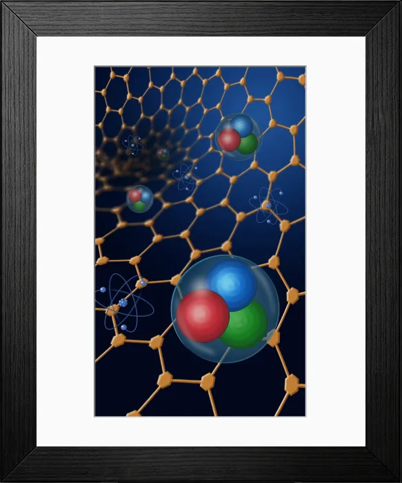 Framed Print : Loop Quantum Gravity, Illustration