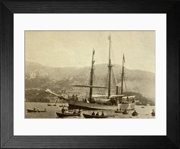 Framed Print : Fridtjof Nansen, North Pole Expedition, 1894