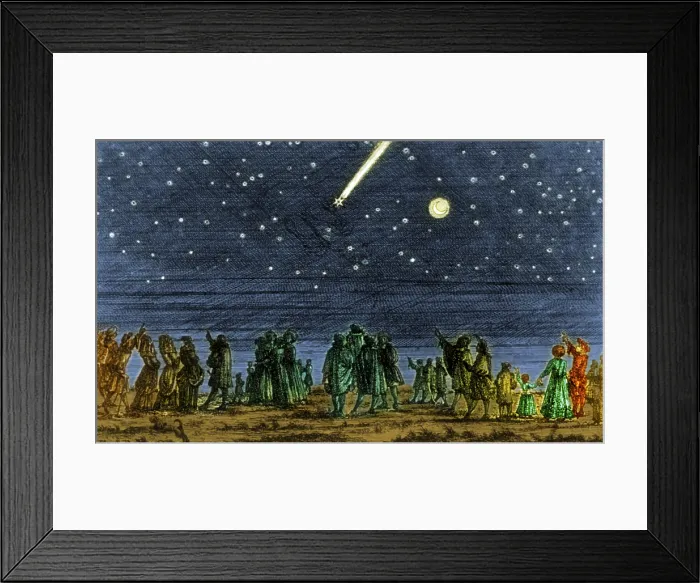 Framed Print : Halley's Comet, 1682 Framed Print : Halley's Comet, 1682