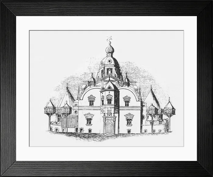 Framed Print : Tycho Brahe's Uraniborg Framed Print : Tycho Brahe's Uraniborg