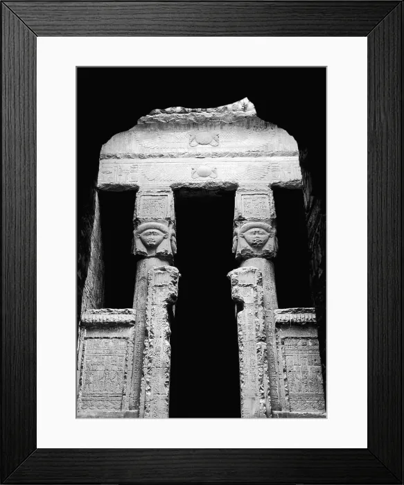 Framed Print : Temple of Hathor