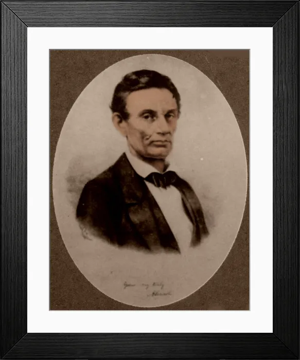 Framed Print : Abraham Lincoln, 16th American President