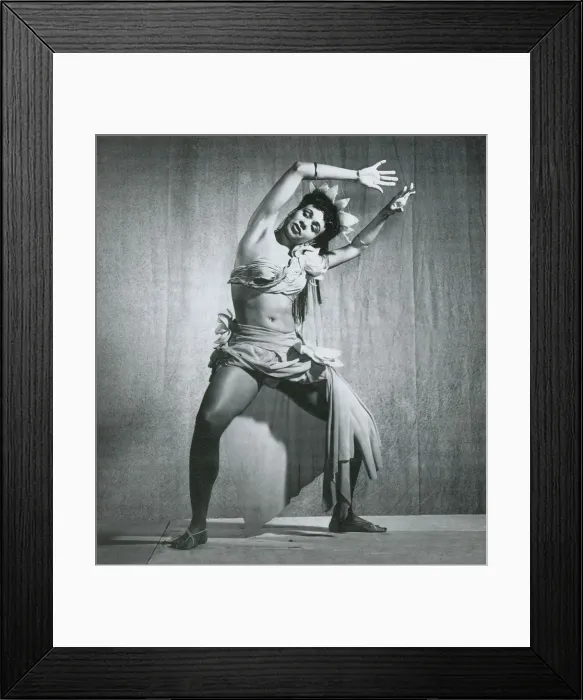 Framed Print : Katherine Dunham, American Choreographer Framed Print : Katherine Dunham, American Choreographer