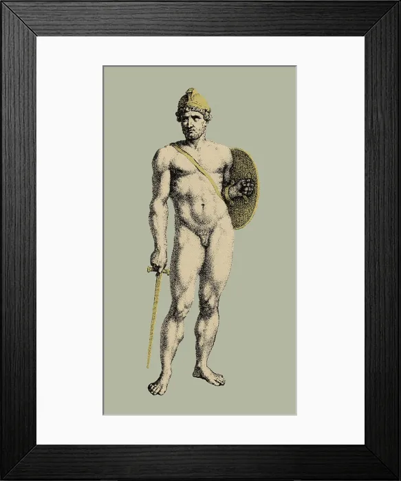 Framed Print : Ares, Greek God of War