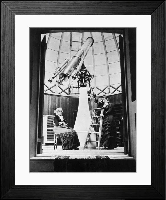 Framed Print : Maria Mitchell, American Astronomer Framed Print : Maria Mitchell, American Astronomer