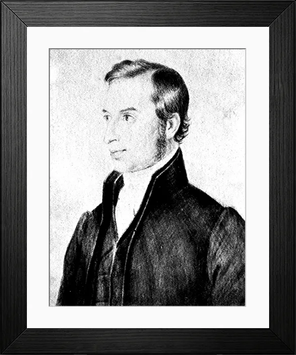 Framed Print : Thomas Hodgkins, English Pathologist