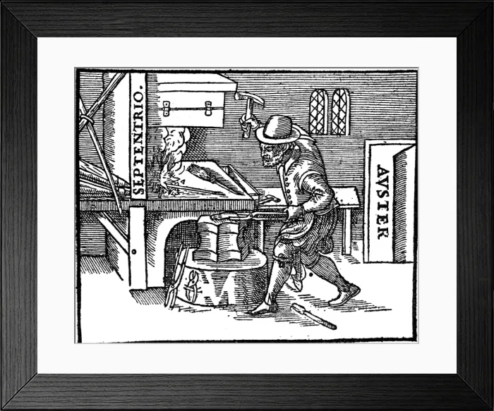 Framed Print : William Gilbert, Blacksmith, Magnetic Forces, 17th Century Framed Print : William Gilbert, Blacksmith, Magnetic Forces, 17th Century